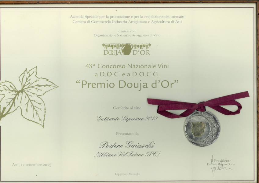 Gutturnio Douja 2012